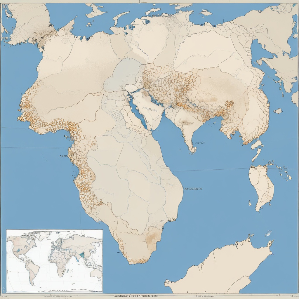 Distribution map for Chapter 2.1: Cowrie Shells (Cypraeidae)